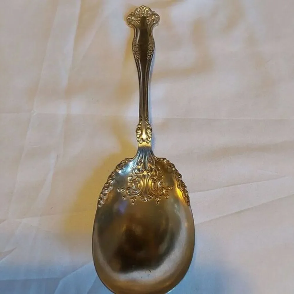 Silverplate International 1847 Rogers‎ Bros AVON PRESERVE  SPOON  7 1/2